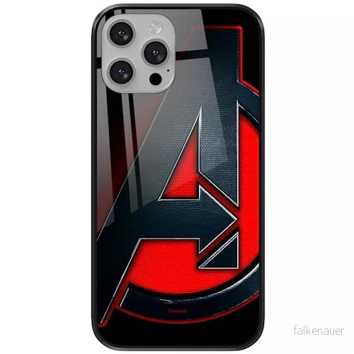 ERT GROUP mobiltelefonfodral för Apple Iphone 13 PRO MAX originalt och officiellt licensierat Marvel mönster Avengers 019 tillverkad av härdat glas, skyddsfodral 5904805868047