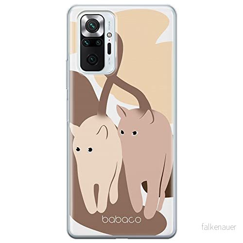 ERT GROUP mobiltelefonfodral för Xiaomi REDMI NOTE 10 PRO originalt och officiellt licensierat Babaco mönster Cats 002 optimalt anpassad till formen på mobiltelefonen, fodral tillverkad av TPU plast 5905131085856