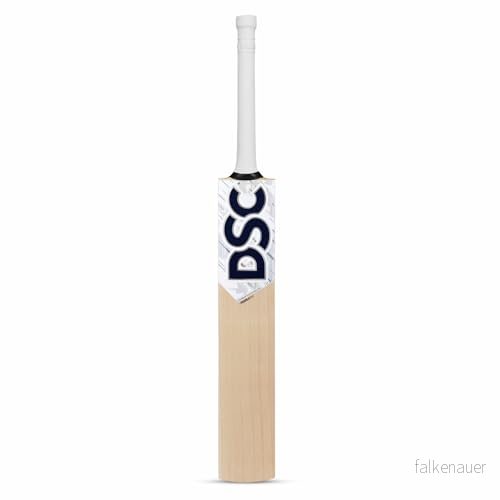 DSC Pearla X3 English Willow Junior Cricket Bat godkänd av Haseeb Hamid Färg: Beige Storlek: 6 Material: Engelsk vide Maximal träffyta Traditionellt formad Massiva kanter Drive Zone 8904223454515