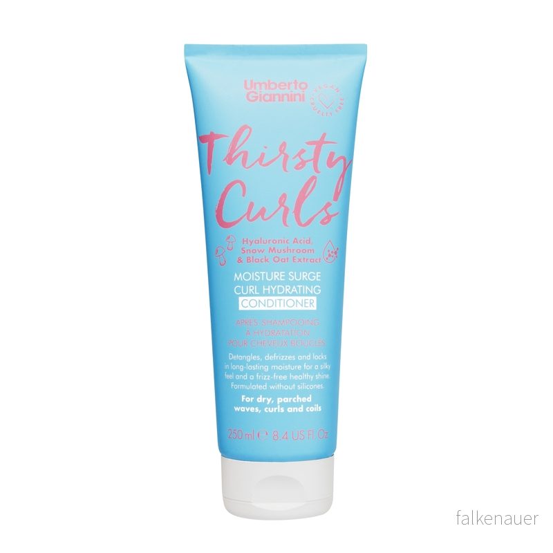 Umberto Giannini Thirsty Curls Moisture Surge Curl Hydrating Conditioner 250ml 5060472672315