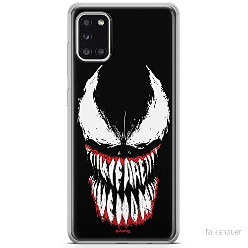 ERT GROUP mobiltelefonfodral för Samsung A31 originalt och officiellt licensierat Marvel mönster Venom 005 optimalt anpassad till formen på mobiltelefonen, fodral tillverkad av TPU plast 5904805209352