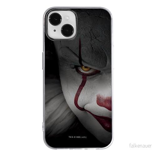 ERT GROUP mobiltelefonfodral för Iphone 14 PLUS originalt och officiellt licensierat Horror mönster It 001 optimalt anpassad till formen på mobiltelefonen, fodral tillverkad av TPU plast 5905131947338