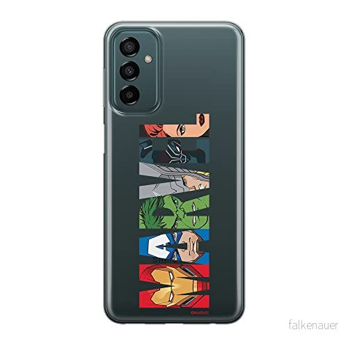 ERT GROUP mobiltelefonfodral för Samsung M13 4G/M23 5G/F23 originalt och officiellt licensierat Marvel mönster 011 optimalt anpassad till formen på mobiltelefonen, gedeeltelijk transparant 5905511368111