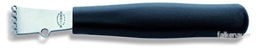 F. DICK Citronskrapa (zestrivare, för citrusfrukt/frukt/grönsaker, mycket fina ränder desserter/dekoration, citronskalare) 91097002 4009215044829