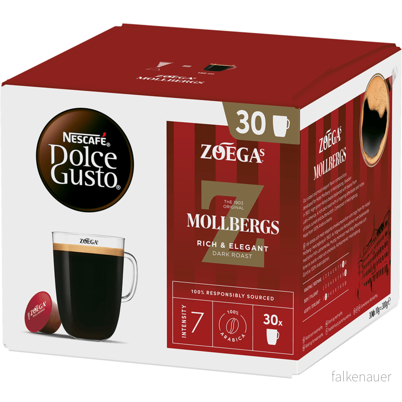 Nescafé Dolce Gusto Zoégas Mollbergs Big Pack 7613287023292