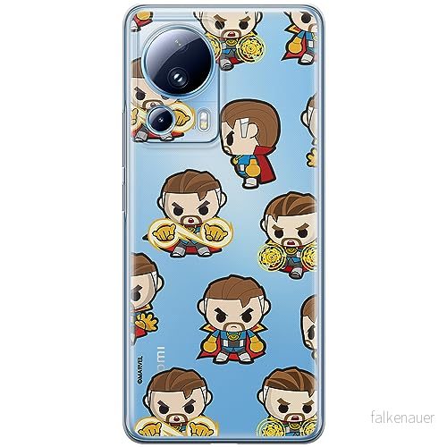 ERT GROUP mobiltelefonfodral för Xiaomi 13 LITE/CIVI 2 originalt och officiellt licensierat Marvel mönster Dr Strange 001 optimalt anpassad till formen på mobiltelefonen, gedeeltelijk transparant 5905511924249