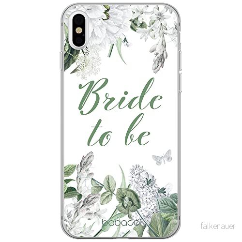 ERT GROUP mobiltelefonfodral för Iphone X/XS originalt och officiellt licensierat Babaco mönster Bride to be 005 optimalt anpassad till formen på mobiltelefonen, fodral tillverkad av TPU plast 5904805786327