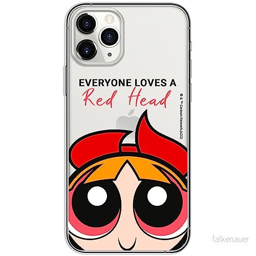ERT GROUP mobiltelefonfodral för Iphone 11 PRO originalt och officiellt licensierat The Powerpuff Girls mönster 011 anpassad till formen på mobiltelefonen, gedeeltelijk transparant 5905511960896