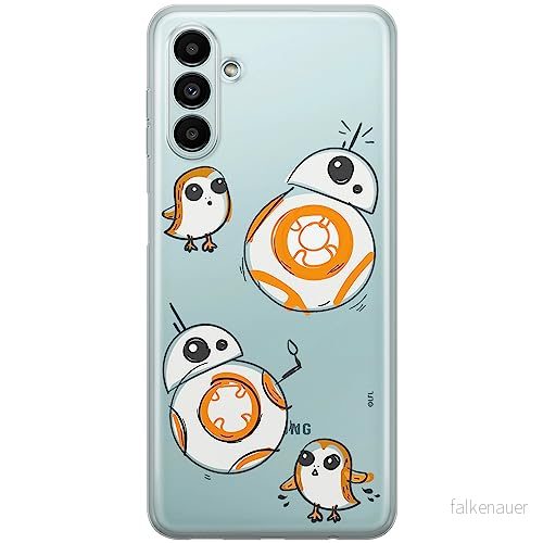 ERT GROUP mobiltelefonfodral för Samsung A13 5G/A04S originalt och officiellt licensierat Star Wars mönster BB 8 010 optimalt anpassad till formen på mobiltelefonen, gedeeltelijk transparant 5904805570742