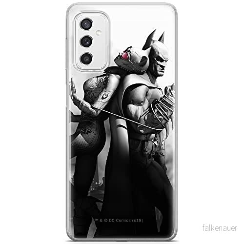 ERT GROUP mobiltelefonfodral för Samsung M52 5G originalt och officiellt licensierat DC mönster Batman 011 optimalt anpassad till formen på mobiltelefonen, fodral tillverkad av TPU plast 5904805496530