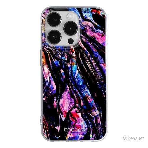 ERT GROUP mobiltelefonfodral för Apple Iphone 14 PRO MAX originalt och officiellt licensierat Babaco mönster Abstrakt 028 anpassad till formen på mobiltelefonen, fodral tillverkad av TPU plast 5905131927422