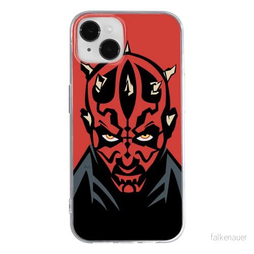 ERT GROUP mobiltelefonfodral för Apple Iphone 14 PLUS originalt och officiellt licensierat Star Wars mönster Darth Maul 004 anpassad till formen på mobiltelefonen, fodral tillverkad av TPU plast 5905131896988