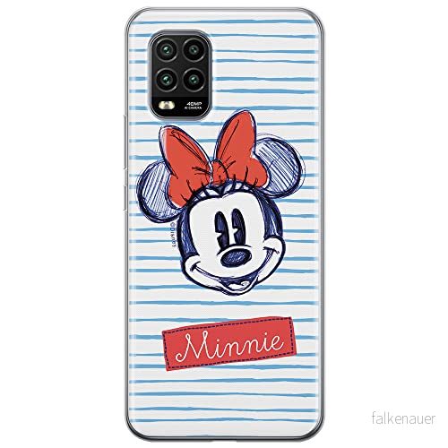 ERT GROUP mobiltelefonfodral för Xiaomi MI 10 LITE originalt och officiellt licensierat Disney mönster Minnie 011 optimalt anpassad till formen på mobiltelefonen, fodral tillverkad av TPU plast 5903537144443