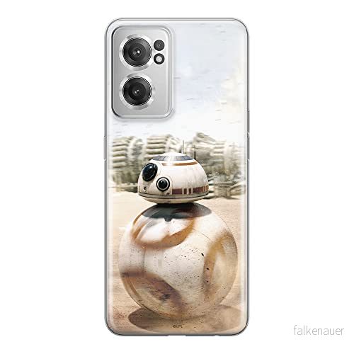 ERT GROUP mobiltelefonfodral för Oneplus NORD CE 2 originalt och officiellt licensierat Star Wars mönster BB 8 001 optimalt anpassad till formen på mobiltelefonen, fodral tillverkad av TPU plast 5905511286552