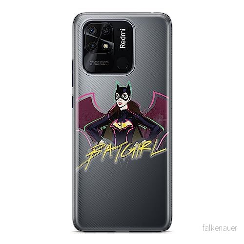 ERT GROUP mobiltelefonfodral för Xiaomi REDMI 10C originalt och officiellt licensierat DC mönster Bat Girl 004 optimalt anpassad till formen på mobiltelefonen, gedeeltelijk transparant 5905511543693