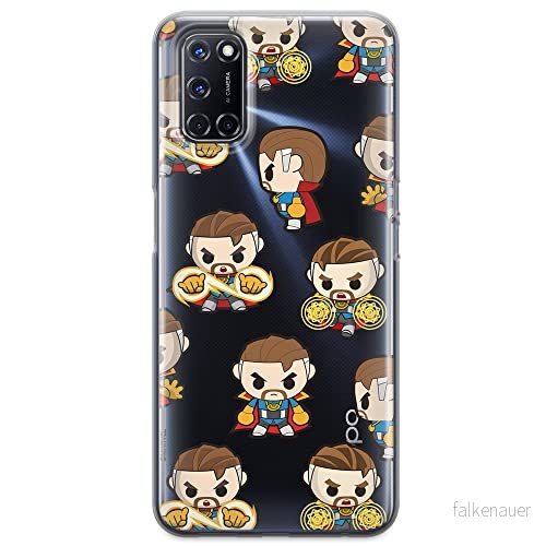 ERT GROUP mobiltelefonfodral för Oppo A92/ A72/ A52 originalt och officiellt licensierat Marvel mönster Dr Strange 001 optimalt anpassad till formen på mobiltelefonen, gedeeltelijk transparant 5904805215407
