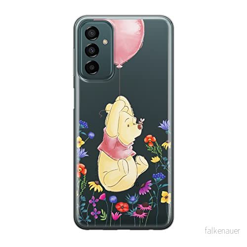 ERT GROUP mobiltelefonfodral för Samsung M13 4G/M23 5G/F23 originalt och officiellt licensierat Disney mönster Winnie the Pooh and Friends 028, gedeeltelijk transparant 5905511360825