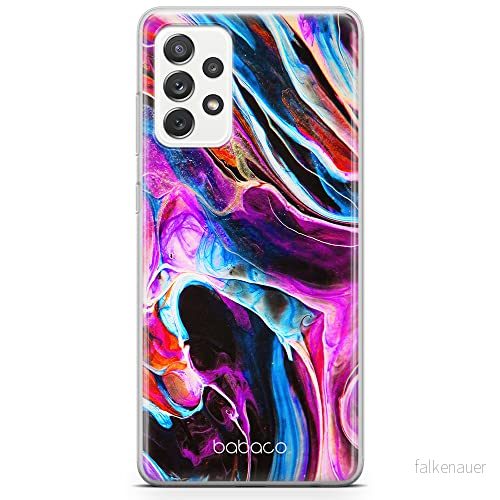 ERT GROUP mobiltelefonfodral för Samsung A73 5G originalt och officiellt licensierat Babaco mönster Abstract 026 optimalt anpassad till formen på mobiltelefonen, fodral tillverkad av TPU plast 5904805510380