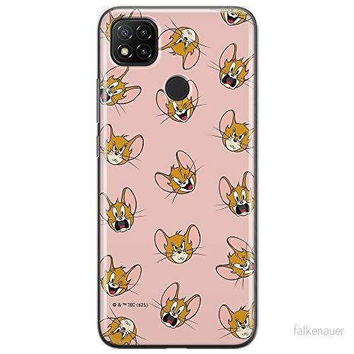ERT GROUP mobiltelefonfodral för Xiaomi REDMI 9C originalt och officiellt licensierat Tom and Jerry mönster 008 optimalt anpassad till formen på mobiltelefonen, fodral tillverkad av TPU plast 5904805263248