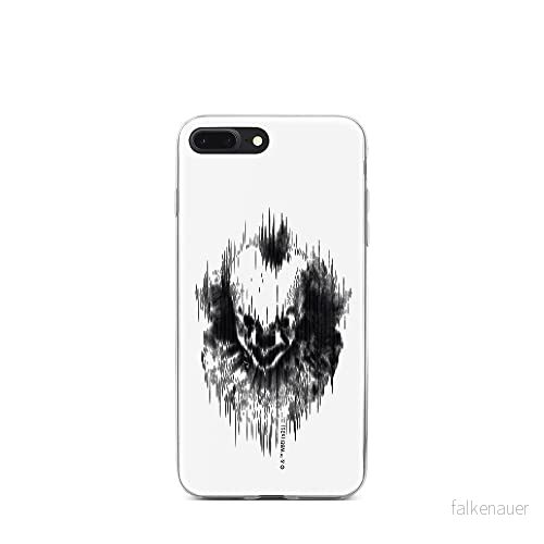 ERT GROUP mobiltelefonfodral för Iphone 7 PLUS/ 8 PLUS originalt och officiellt licensierat Horror mönster It 012 optimalt anpassad till formen på mobiltelefonen, fodral tillverkad av TPU plast 5905131979520