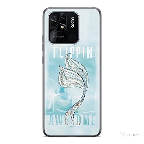 ERT GROUP mobiltelefonfodral för Xiaomi REDMI 10C originalt och officiellt licensierat Disney mönster Ariel 006 optimalt anpassad till formen på mobiltelefonen, fodral tillverkad av TPU plast 5905511534608
