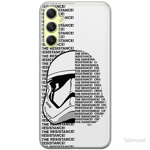 ERT GROUP mobiltelefonfodral för Samsung A34 5G originalt och officiellt licensierat Star Wars mönster Stormtrooper 012 optimalt anpassad till formen på mobiltelefonen, fodral tillverkad av TPU plast 5905511779306