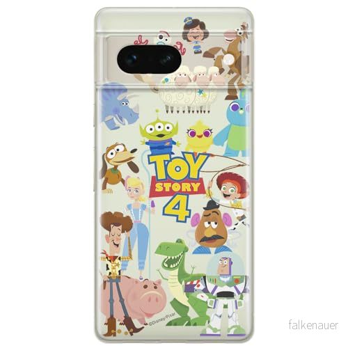 ERT GROUP mobiltelefonfodral för Google PIXEL 7 originalt och officiellt licensierat Disney mönster Toy Story 003 optimalt anpassad till formen på mobiltelefonen, gedeeltelijk transparant 5905795157289