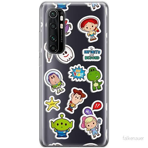 ERT GROUP mobiltelefonfodral för Xiaomi MI NOTE 10 Lite originalt och officiellt licensierat Disney mönster Toy Story 015 optimalt anpassad till formen på mobiltelefonen, gedeeltelijk transparant 5905795048549