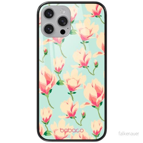 ERT GROUP mobiltelefonfodral för Apple Iphone 6/6S originalt och officiellt licensierat Babaco mönster Flowers 016 tillverkad av härdat glas, optimalt anpassat till mobilens form, skyddsfodral 5903932624519