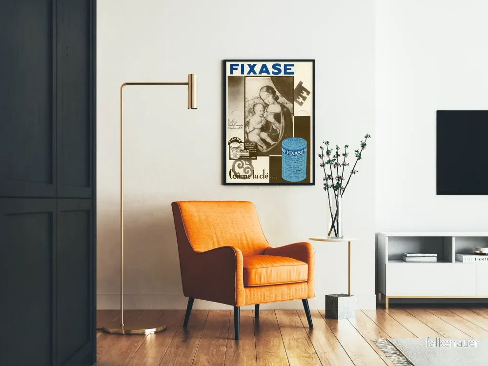 Vintageposter Fixase Laboratoires Paret Marseille - Bild 2