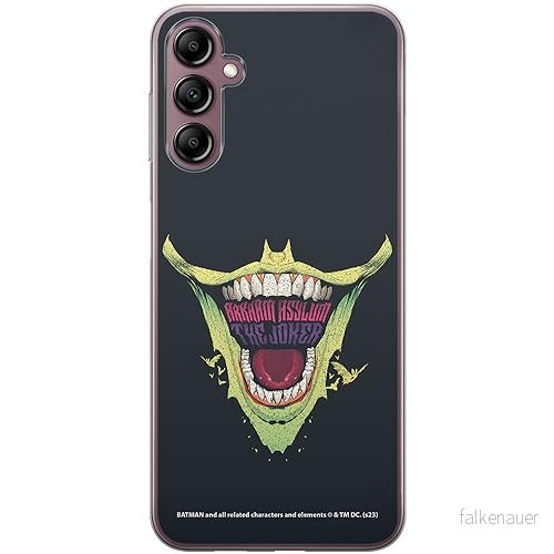 ERT GROUP mobiltelefonfodral för Samsung A14 4G/5G originalt och officiellt licensierat DC mönster Joker 031 optimalt anpassad till formen på mobiltelefonen, fodral tillverkad av TPU plast 5905795055622