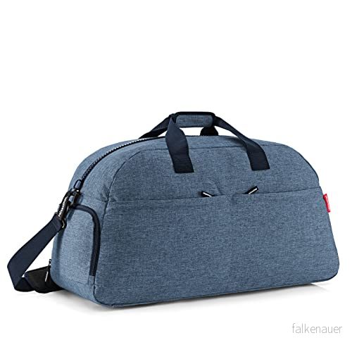 Overnighter Plus Twist Silver extra stor smart rese-/sportväska, vattenavvisande, funktionell med många inner- och ytterfickor, Vridblå, 4012013728037
