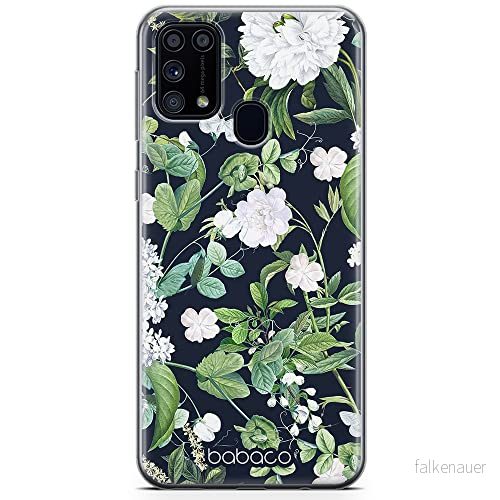 ERT GROUP mobiltelefonfodral för Samsung M31 originalt och officiellt licensierat Babaco mönster Flowers 034 optimalt anpassad till formen på mobiltelefonen, fodral tillverkad av TPU plast 5905131289919