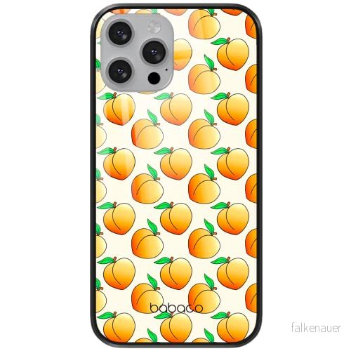 ERT GROUP mobiltelefonfodral för Apple Iphone 6/6S originalt och officiellt licensierat Babaco mönster Peaches 001 tillverkad av härdat glas, optimalt anpassat till mobilens form, skyddsfodral 5903537922157