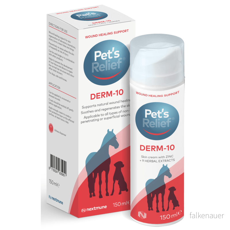 Pet’s relief Derm 10 sårkräm 150 ml 8719324935951