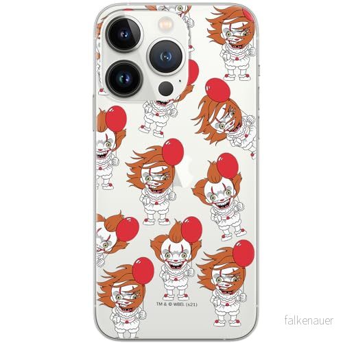 ERT GROUP mobiltelefonfodral för Huawei P20 originalt och officiellt licensierat Horror mönster It 007 Vit optimalt anpassad till formen på mobiltelefonen, gedeeltelijk transparant 5905131959836