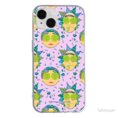 ERT GROUP mobiltelefonfodral för Xiaomi 12 PRO originalt och officiellt licensierat Rick and Morty mönster & 022 anpassad till formen på mobiltelefonen, fodral tillverkad av TPU plast 5905511531492