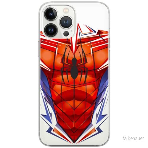 ERT GROUP mobiltelefonfodral för Huawei P30 originalt och officiellt licensierat Marvel mönster Spider Man 005 Vit optimalt anpassad till formen på mobiltelefonen, gedeeltelijk transparant 5902980002720