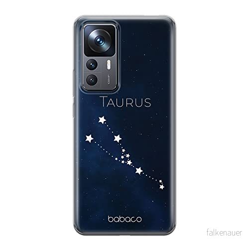ERT GROUP mobiltelefonfodral för Xiaomi 12T/12T pro/K50 Ultra originalt och officiellt licensierat Babaco mönster Zodiac Constellation 002, fodral tillverkad av TPU plast 5905511580117