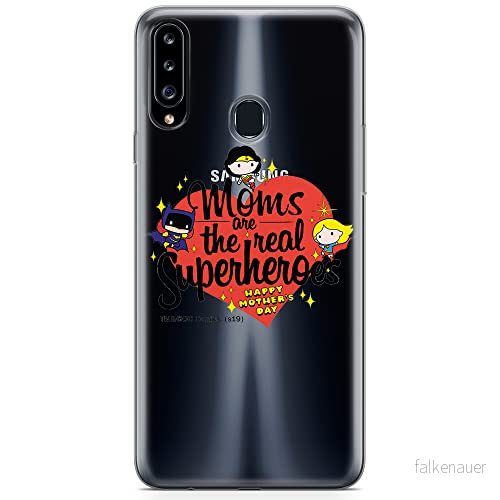 ERT GROUP mobiltelefonfodral för Samsung A20S originalt och officiellt licensierat DC mönster Super Girls 005 optimalt anpassad till formen på mobiltelefonen, gedeeltelijk transparant 5904805438264