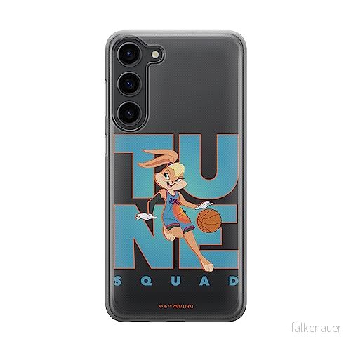 ERT GROUP mobiltelefonfodral för Samsung S23 PLUS originalt och officiellt licensierat Looney Tunes mönster Space Jam 007 optimalt anpassad till formen på mobiltelefonen, gedeeltelijk transparant 5905511455606