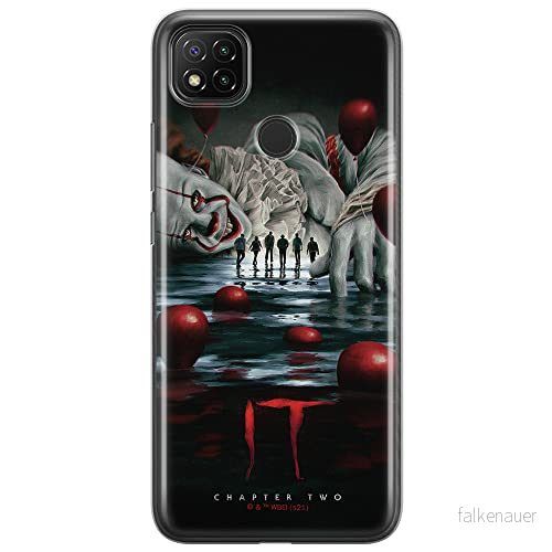 ERT GROUP mobiltelefonfodral för Xiaomi REDMI 9C originalt och officiellt licensierat Horror mönster It 022 optimalt anpassad till formen på mobiltelefonen, fodral tillverkad av TPU plast 5905511004385