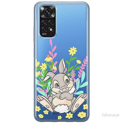 ERT GROUP mobiltelefonfodral för Xiaomi REDMI NOTE 11T/ 11S 5G/ POCO M4 PRO 5G originalt och officiellt licensierat Disney mönster Thumper 004, gedeeltelijk transparant 5905795046699