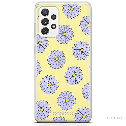 ERT GROUP mobiltelefonfodral för Samsung A73 5G originalt och officiellt licensierat Babaco mönster Flowers 021 optimalt anpassad till formen på mobiltelefonen, fodral tillverkad av TPU plast 5904805518263