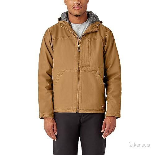 Dickies Herr Duck Sherpa fodrad jacka, brun anka, XXL 196520116229