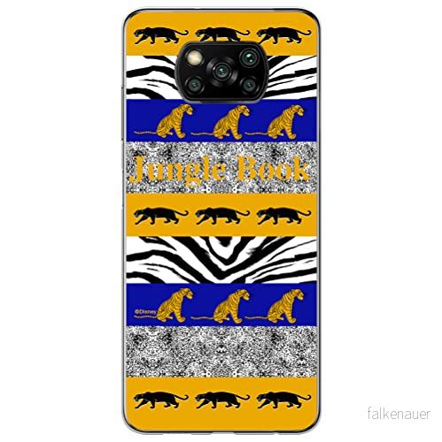 ERT GROUP mobiltelefonfodral för Xiaomi POCOPHONE X3 originalt och officiellt licensierat Disney mönster Jungle Book 001 optimalt anpassad till formen på mobiltelefonen, fodral tillverkad av TPU plast 5903537121062