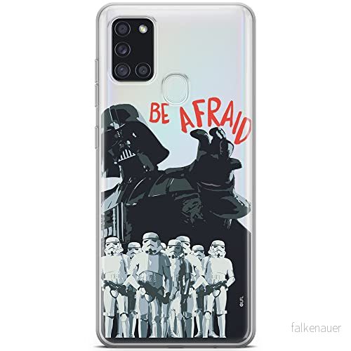 ERT GROUP mobiltelefonfodral för Samsung A21s originalt och officiellt licensierat Star Wars mönster Darth Vader 018 optimalt anpassad till formen på mobiltelefonen, gedeeltelijk transparant 5903932177985