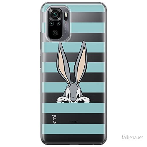 ERT GROUP mobiltelefonfodral för Xiaomi REDMI NOTE 10/ 10S originalt och officiellt licensierat Looney Tunes mönster Bugs 011 optimalt anpassad till formen på mobiltelefonen, gedeeltelijk transparant 5903537187327