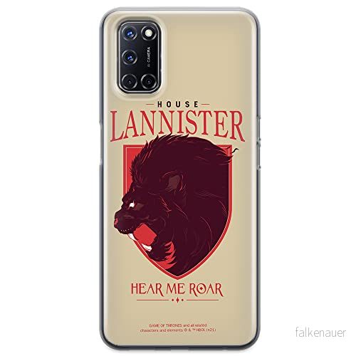 ERT GROUP mobiltelefonfodral för Oppo A92/ A72/ A52 originalt och officiellt licensierat Game od Thrones mönster of 008, fodral tillverkad av TPU plast 5903932674217