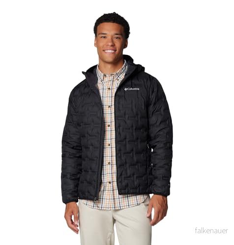 Columbia Delta RIDGE II Hooded Jacket Dunjacka, Storlek: XXL, Black 195981475401